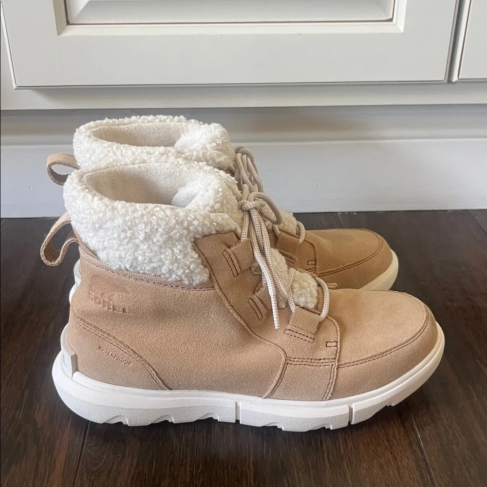 Worn once SOREL Explorer Carnival Waterproof Boots